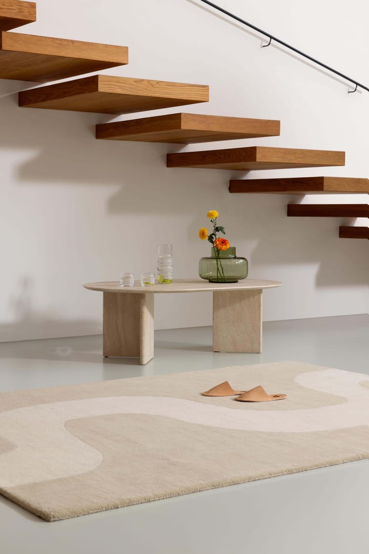 Dywan wełniany Seireeni, Warm Beige, 140x200 cm Marimekko