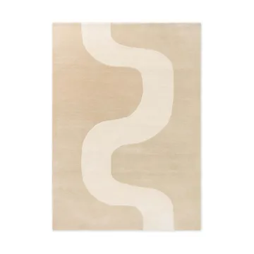 Dywan wełniany Seireeni - Warm Beige, 200x280 cm - Marimekko