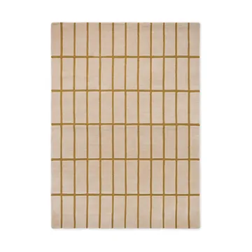 Dywan wełniany Tiiliskivi - Bronze Yellow, 200x280 cm - Marimekko