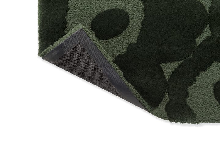 Dywan wełniany Unikko - Dark Green, 250x350 cm - Marimekko