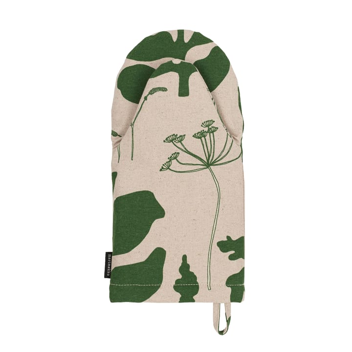 Elokuun Varjot rękawica, Zielono-beżowy Marimekko