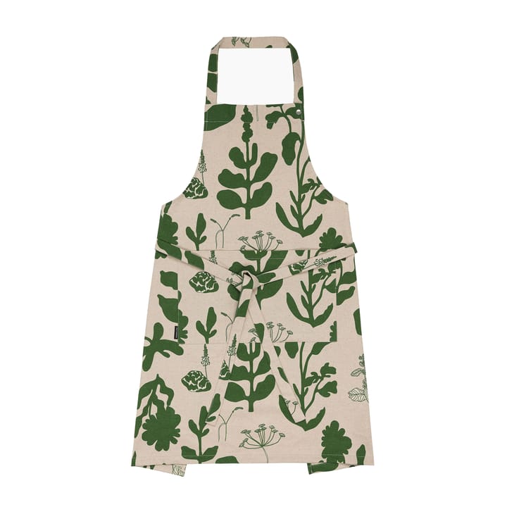 Fartuch Elokuun Varjot - Zielono-beżowy - Marimekko