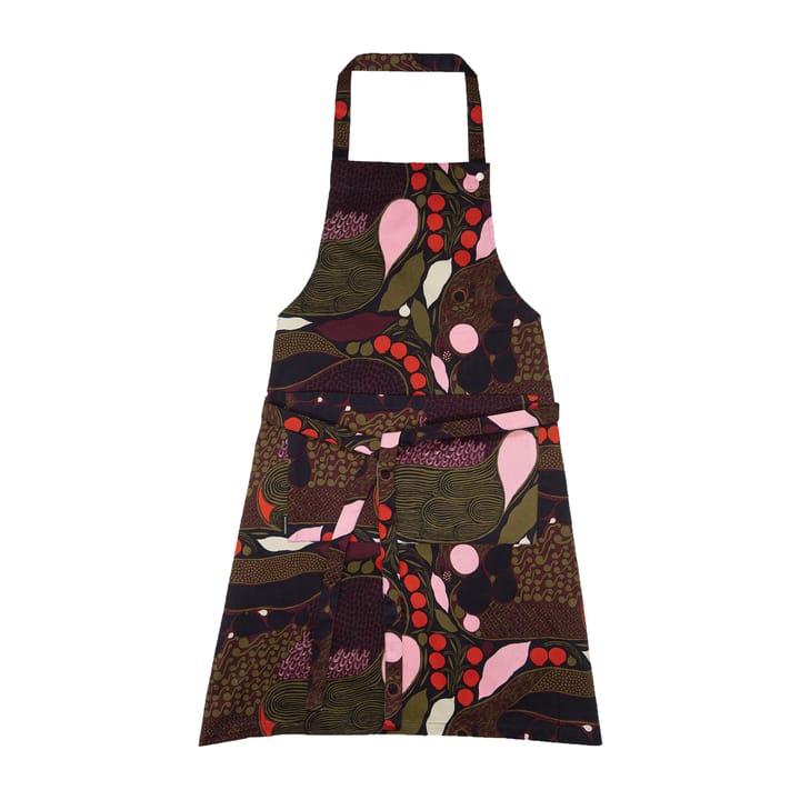 Fartuch Pieni Rusakko, Różowy-brązowy Marimekko