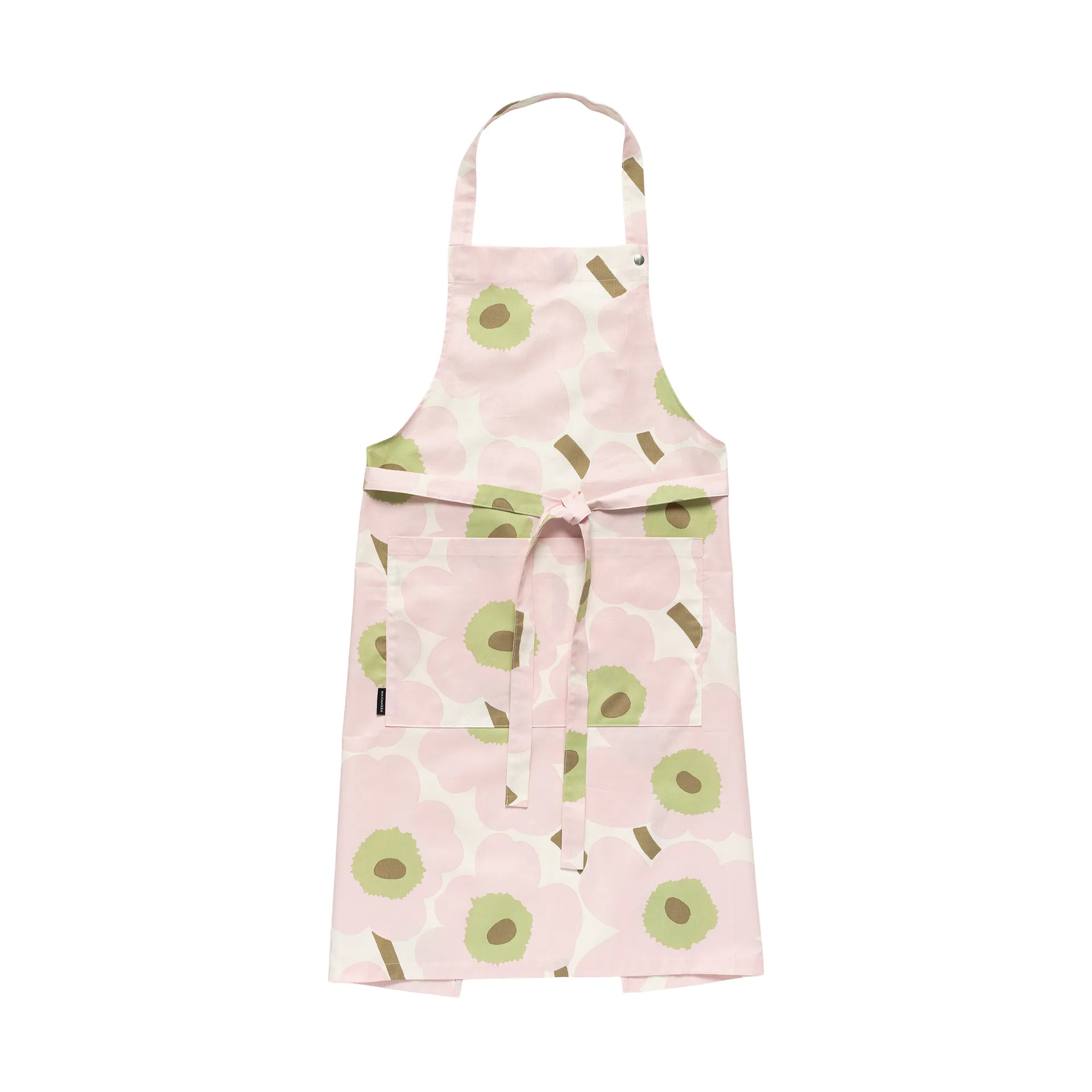 Fartuch Pieni Unikko, Off white-pink-pear-sand Marimekko
