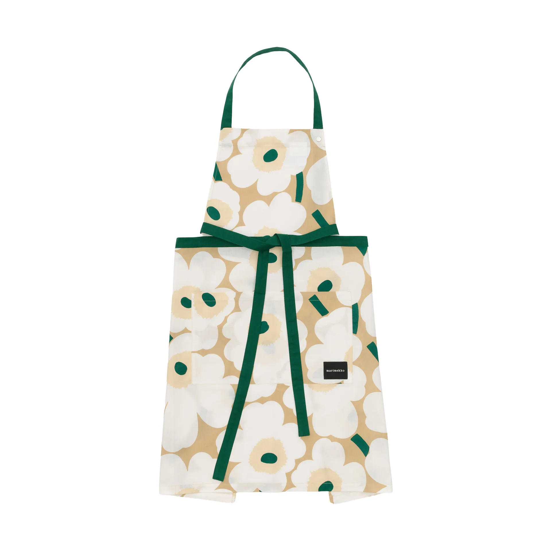 Fartuch Pieni Unikko, Sand-white-hay-emerald Marimekko