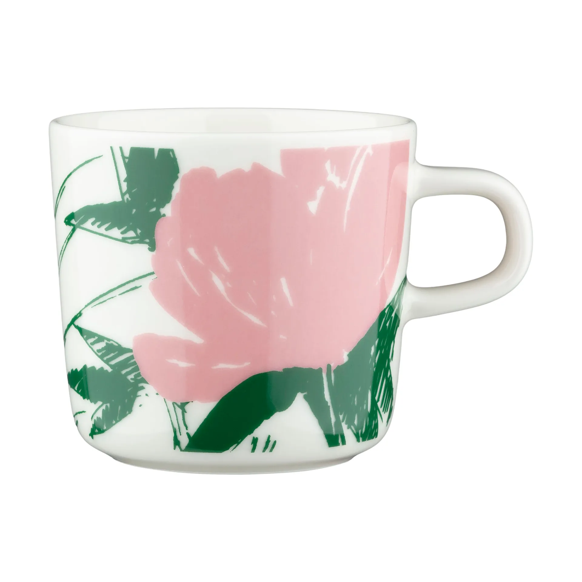 Filiżanka Puutarhakutsut 20 cl, White-green-orange Marimekko