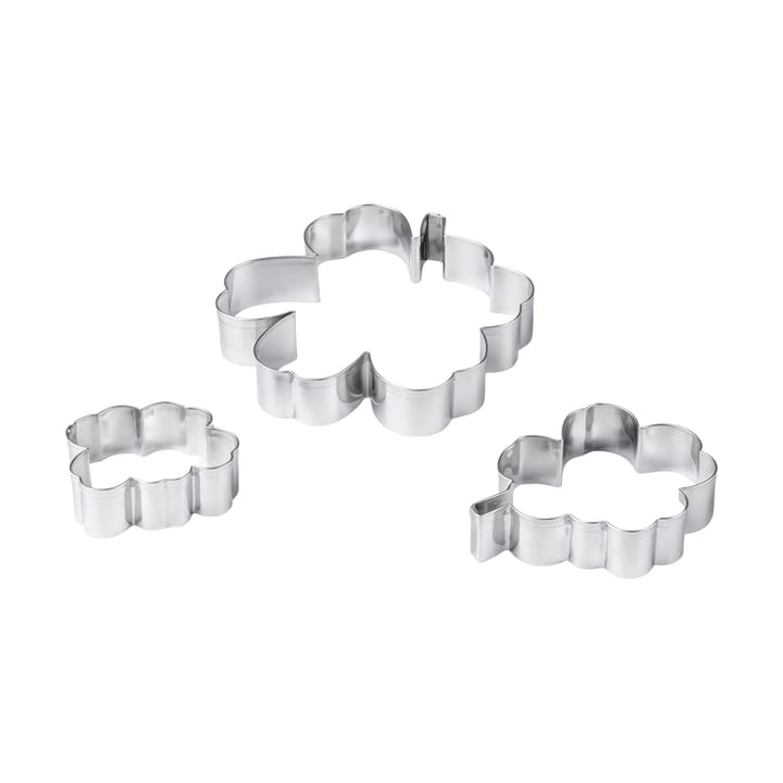 Forma do ciasta Unikko 3 szt. - Stainless steel - Marimekko