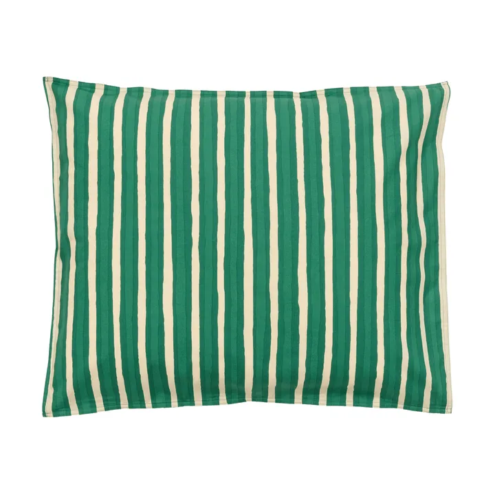 Iso Piccolo poszewka na poduszkę - Off white-emerald - Marimekko