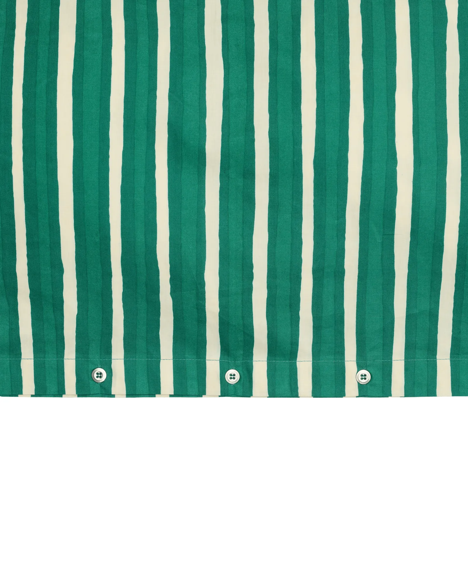 Iso Piccolo poszwa na kołdrę, Off white-emerald Marimekko