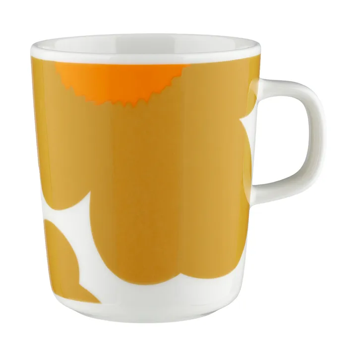 Iso Unikko kubek 250 ml - Biały-beżowy - Marimekko