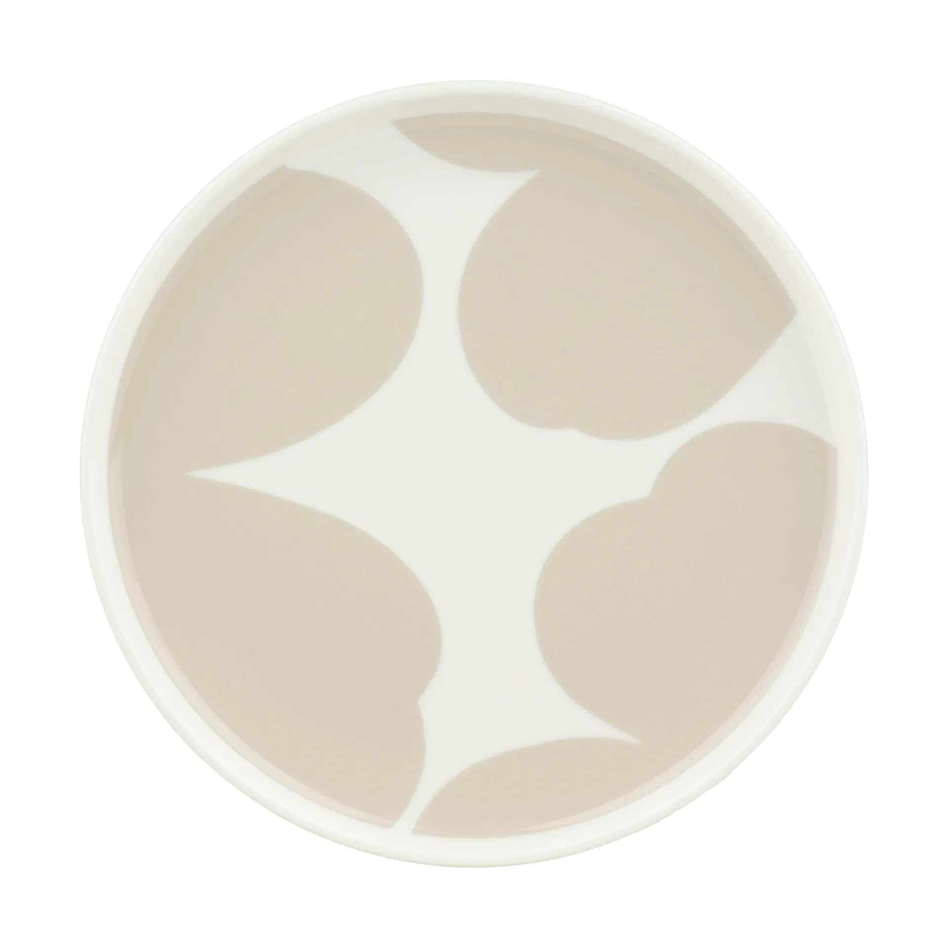 Iso Unikko talerz Ø20 cm, White-straw Marimekko