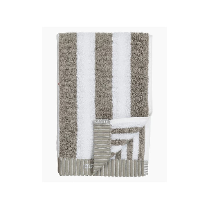 Kaksi Raitaa ręcznik white-grey, 30x50 cm Marimekko