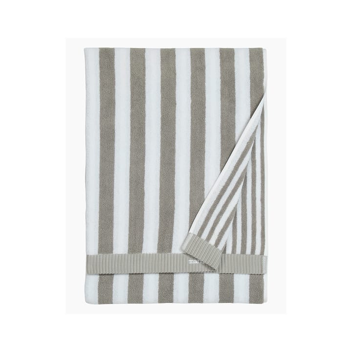 Kaksi Raitaa ręcznik white-grey - 70x150 cm - Marimekko