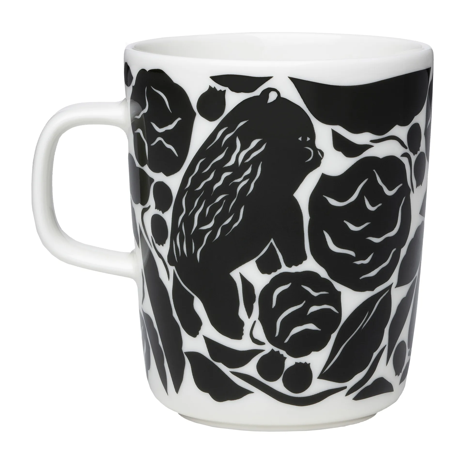Karhuemo kubek 250 ml, Biały-ciemnozielony Marimekko