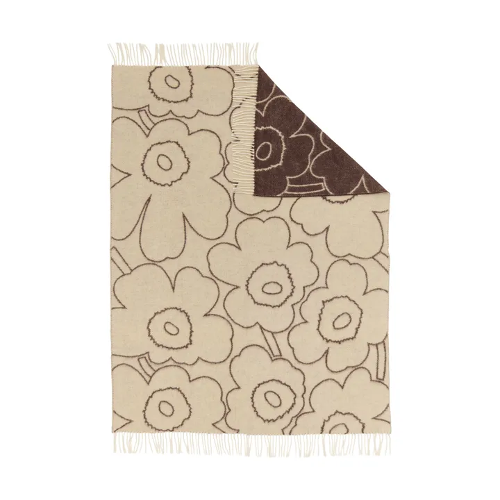 Koc Piirto Unikko 130x170 cm - Off white-kretka - Marimekko