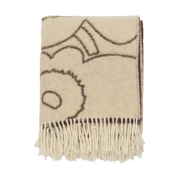 Koc Piirto Unikko 130x170 cm - Off white-kretka - Marimekko