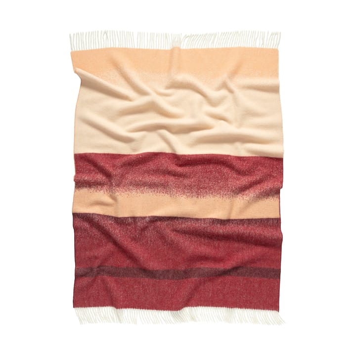 Koc Selänne 130x170 cm, Burgundy-off white, peach Marimekko