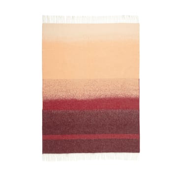 Koc Selänne 130x170 cm - Burgundy-off white, peach - Marimekko