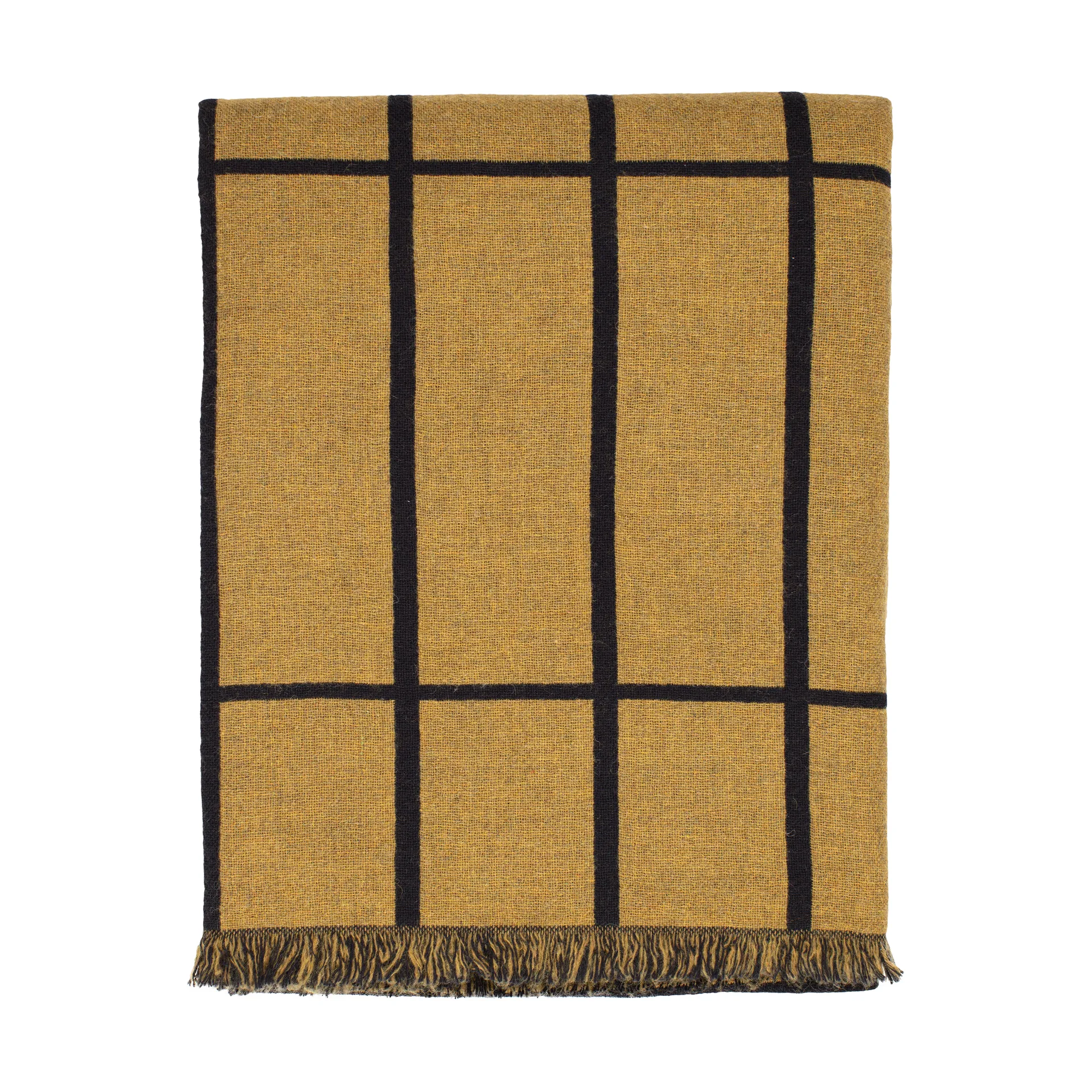 Koc Tiiliskivi 140x180 cm, Caviar-gold Marimekko