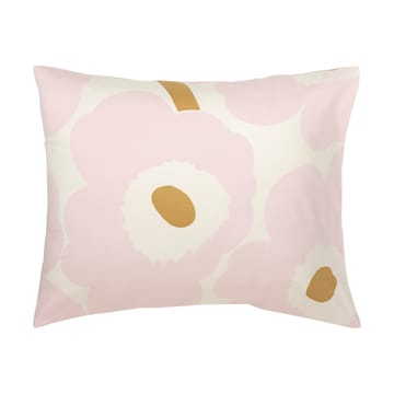 Komplet pościeli Unikko 150x210 cm+50x60 cm - White-light pink-beige - Marimekko