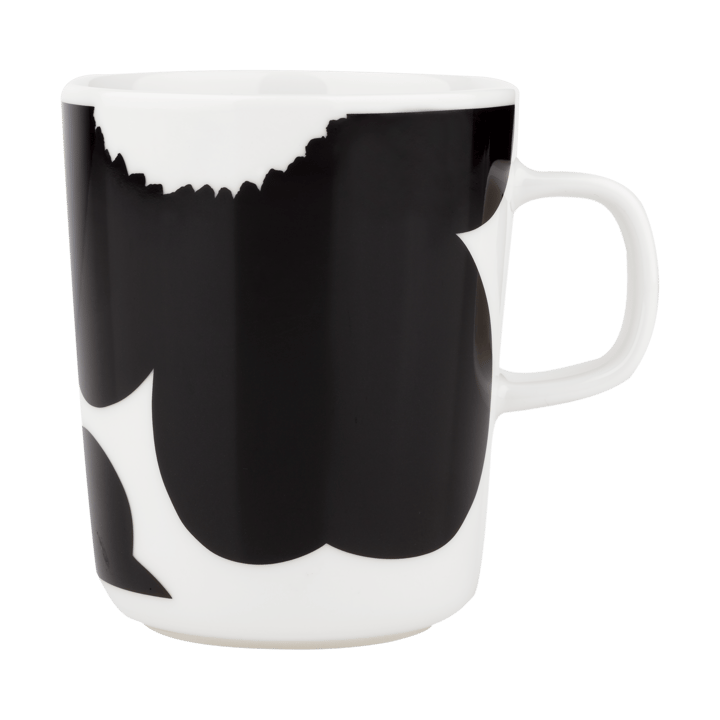 Kubek Iso Unikko 25 cl - White-black - Marimekko