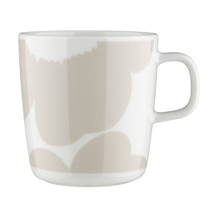 Kubek Iso Unikko 40 cl - White-straw - Marimekko