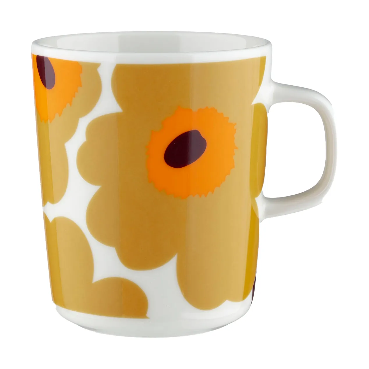 Kubek Unikko 250 ml, White-caramel-warm orange Marimekko