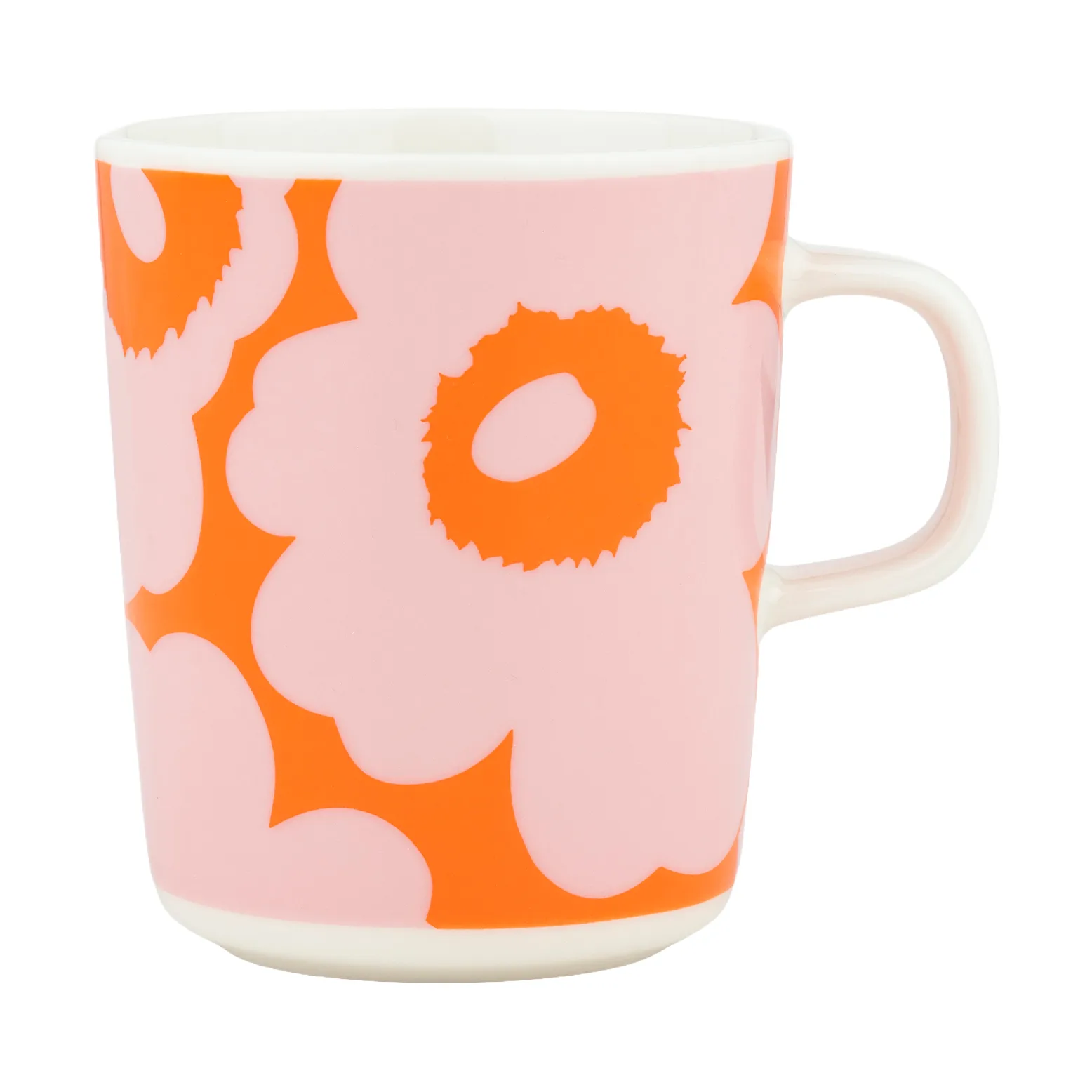 Kubek Unikko 250 ml, White-pink-orange Marimekko