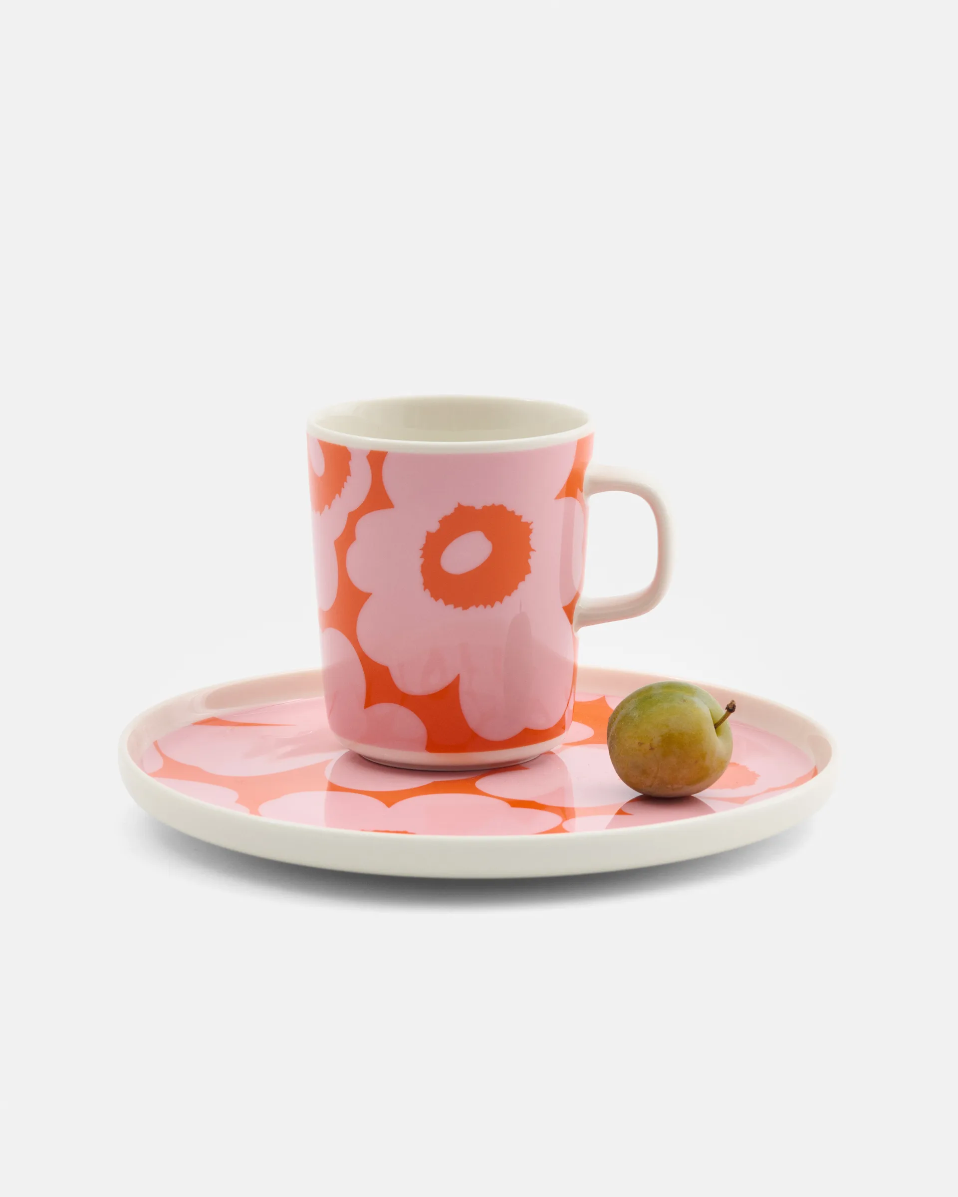 Kubek Unikko 250 ml, White-pink-orange Marimekko