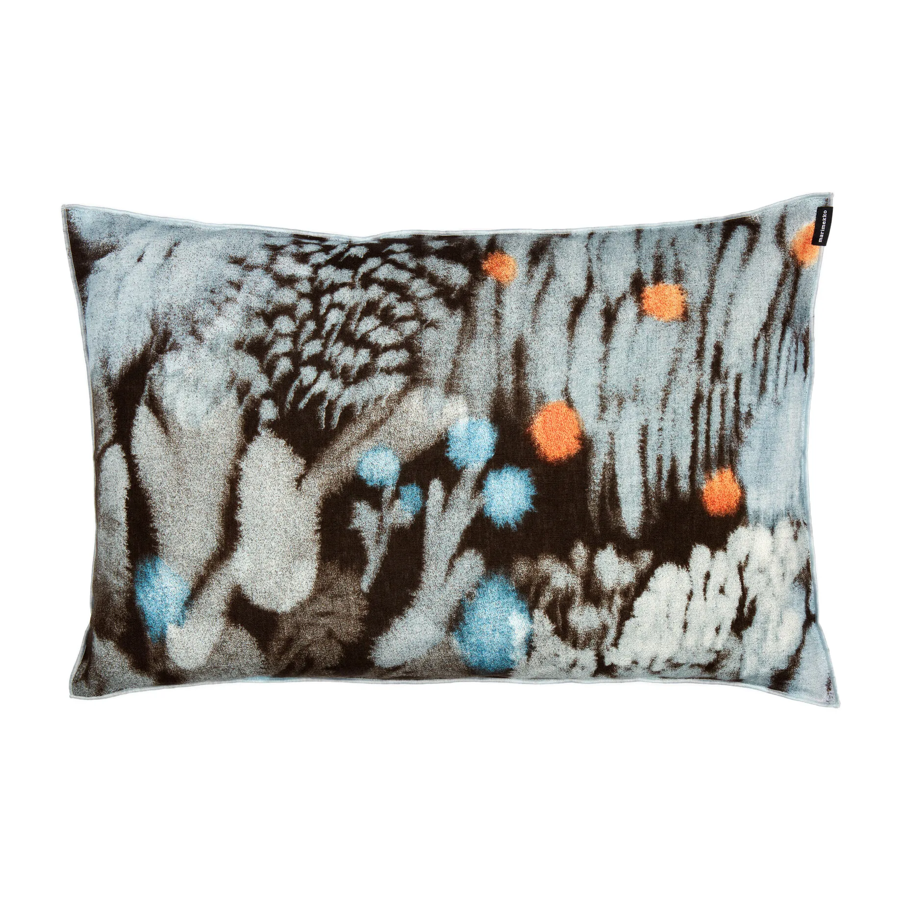 Kuisma poszewka na poduszkę 40x60 cm, Ciemny brąz-czerwień-niebieski Marimekko