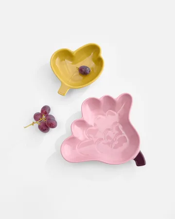 Kukasta Kukkaan talerzyk deserowy - Ochra, Ø9 cm - Marimekko