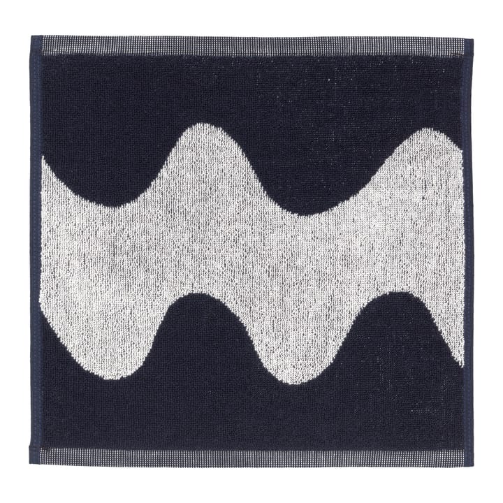 Lokki ręcznik ciemny niebiesko-bały - 30x30 cm - Marimekko