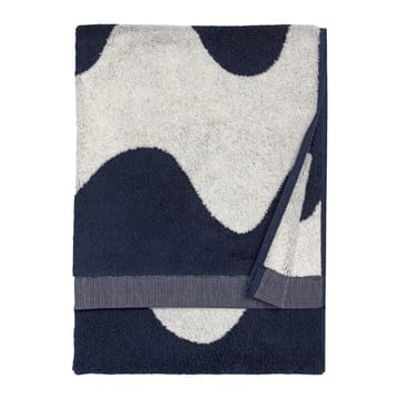 Lokki ręcznik ciemny niebiesko-bały - 50x70 cm - Marimekko