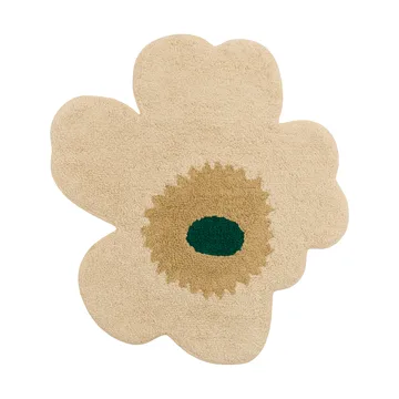 Mata łazienkowa Unikko 73x74 cm - Hay-sand-emerald - Marimekko