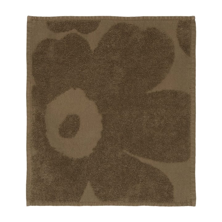 Mini ręcznik do rąk Unikko Mini 30x30 cm - dark sand - Marimekko