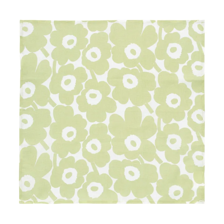 Mini unikko serwetka materiałowa 43x43 cm - Pear-white - Marimekko