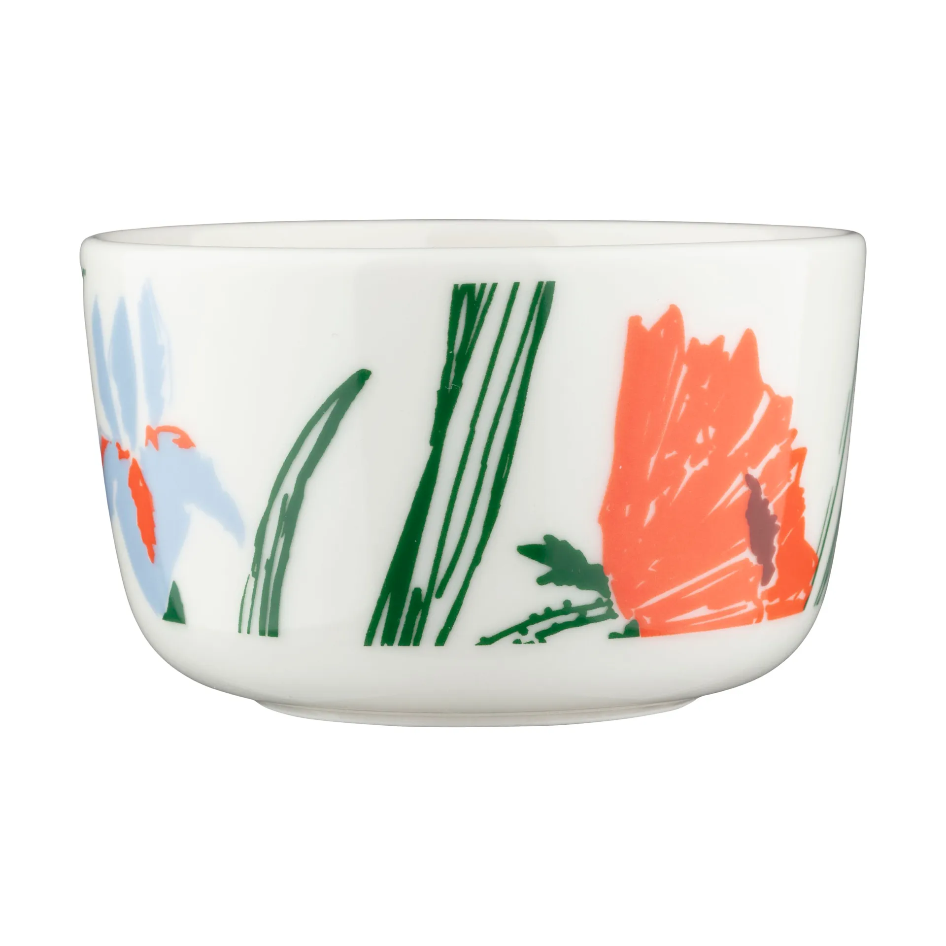 Miska Puutarhakutsut 2,5 dl, White-green-orange Marimekko