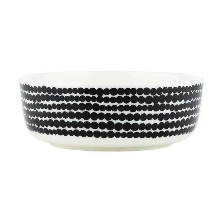 Miska Siirtolapuutarha 4 dl - Black-white - Marimekko