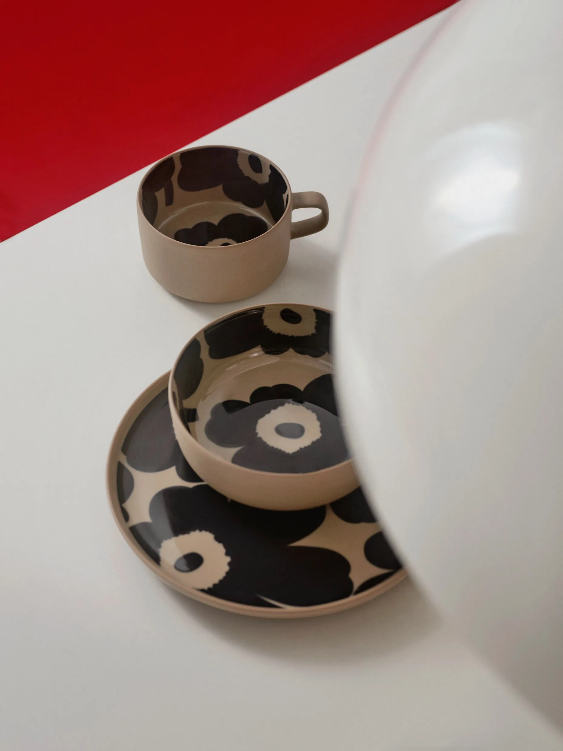 Miska Unikko 400 ml, Terra-granatowy Marimekko