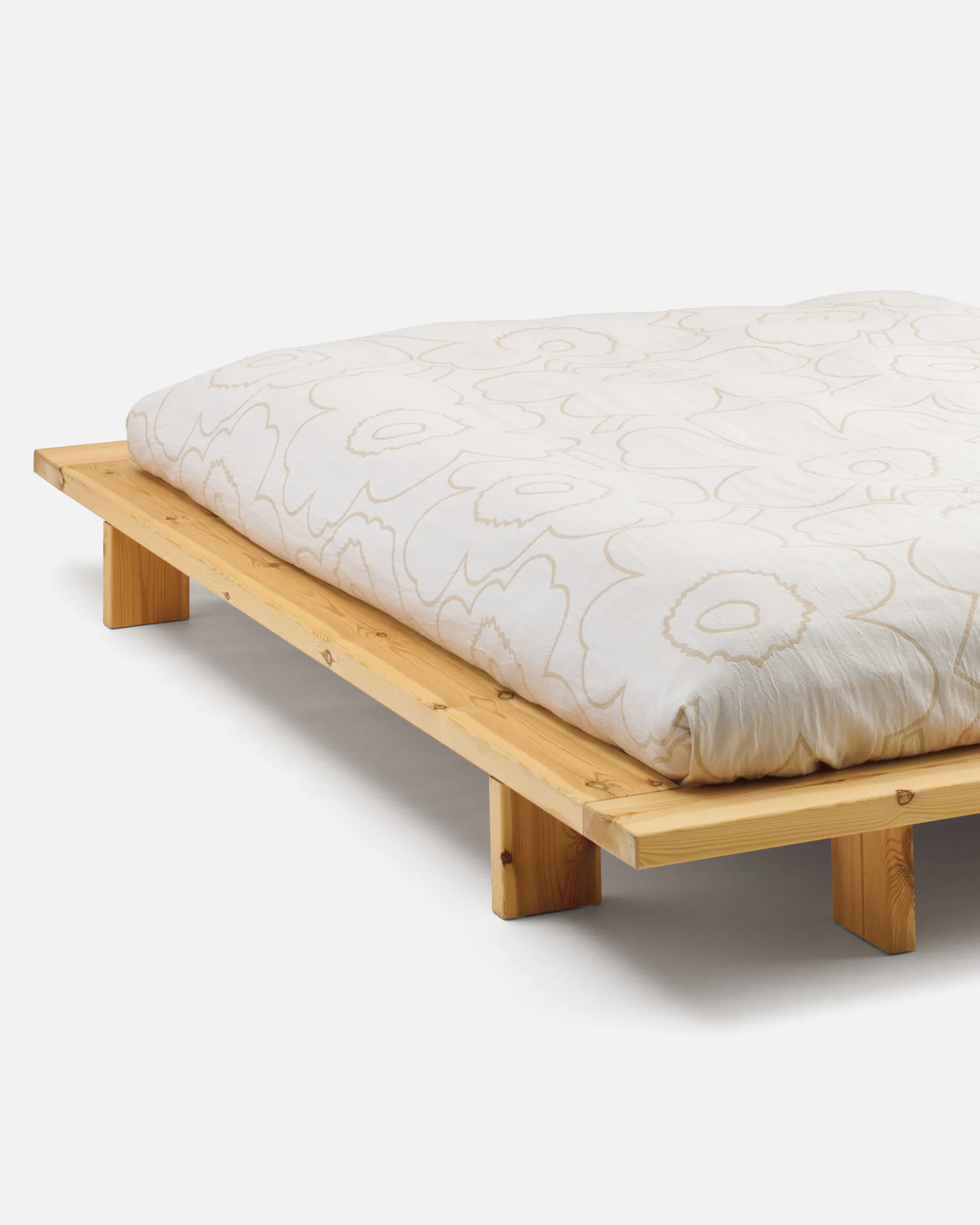 Narzuta Piirto Unikko 260x260 cm, Ecru Marimekko