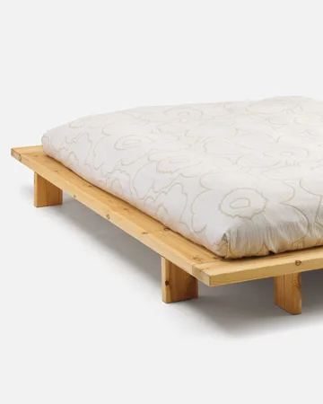 Narzuta Piirto Unikko 260x260 cm - Ecru - Marimekko