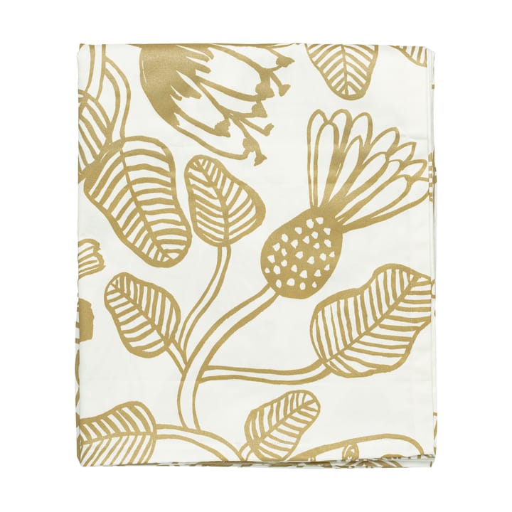 Obrus Tiara 135x250 cm - White-gold - Marimekko