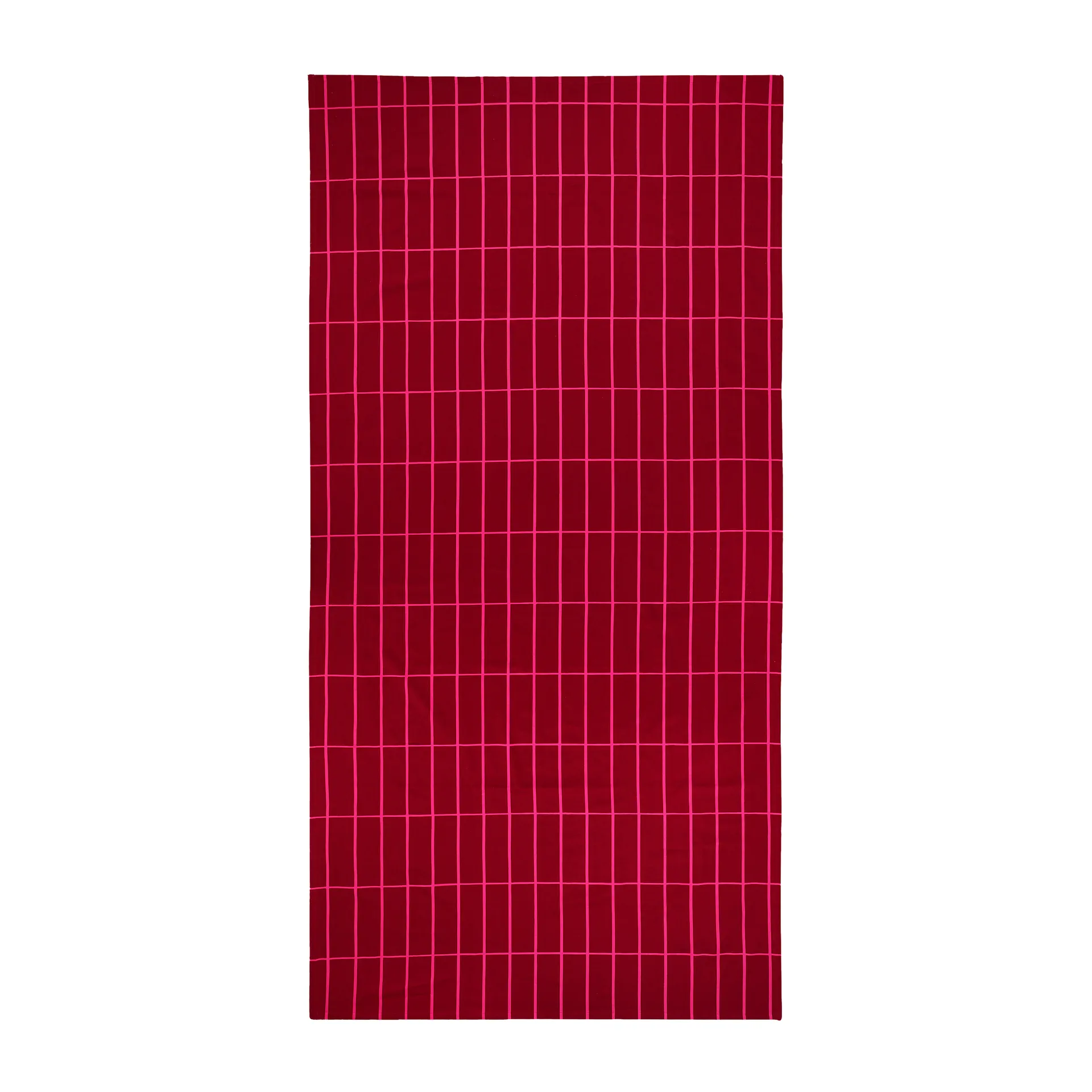 Obrus Tiilskivi 140x280 cm, Czerwony-różowy Marimekko