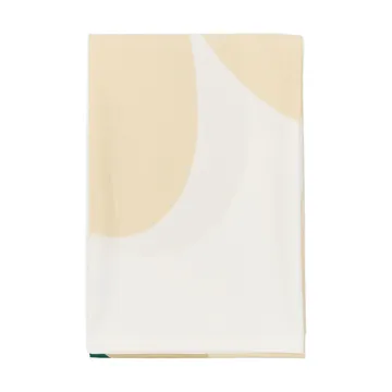 Obrus Unikko - White-hay-sand-emerald - Marimekko