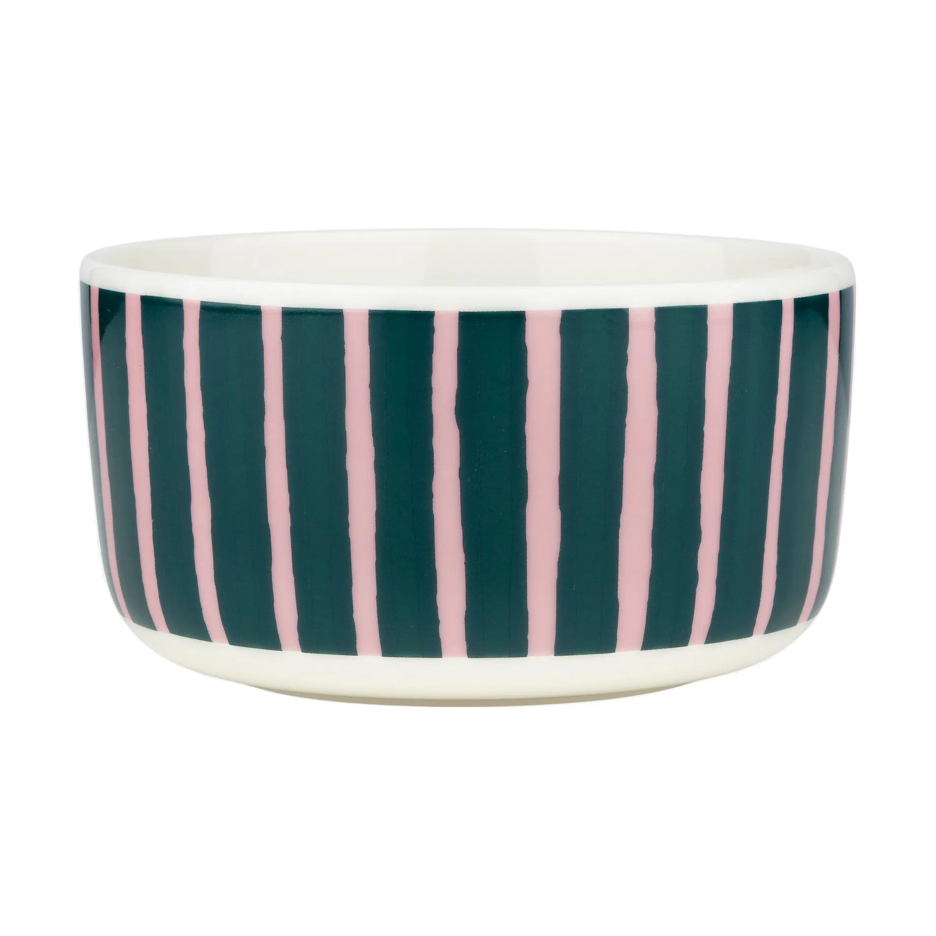Oiva Piccolo miska 500 ml, Green-pink Marimekko