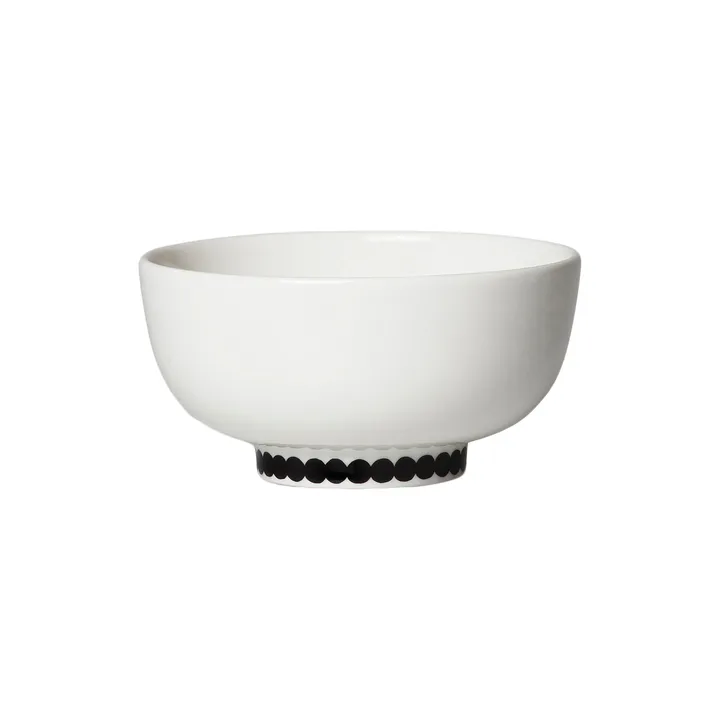 Oiva Räsymatto miska 300 ml - czarno-biały - Marimekko