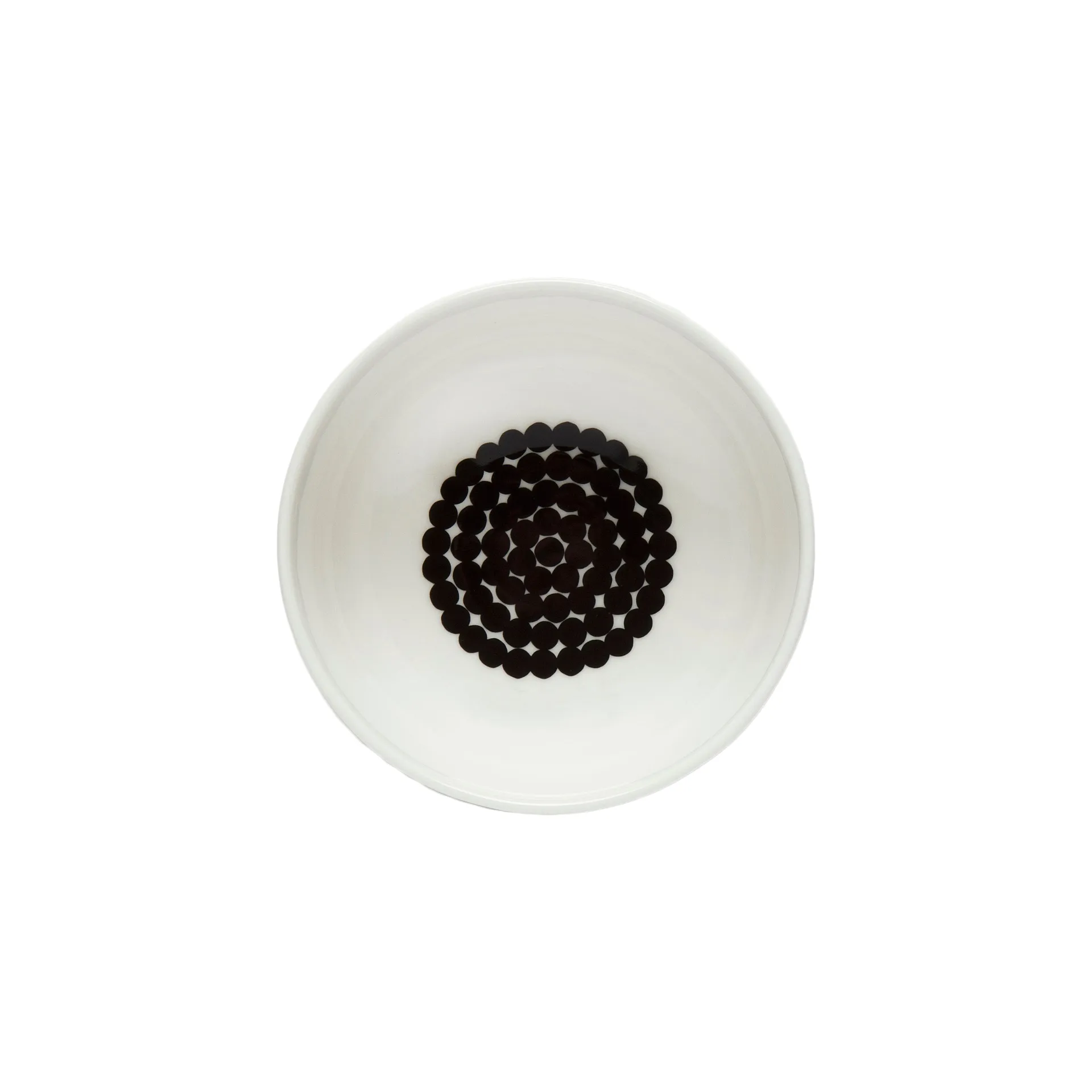 Oiva Räsymatto miska 300 ml, czarno-biały Marimekko
