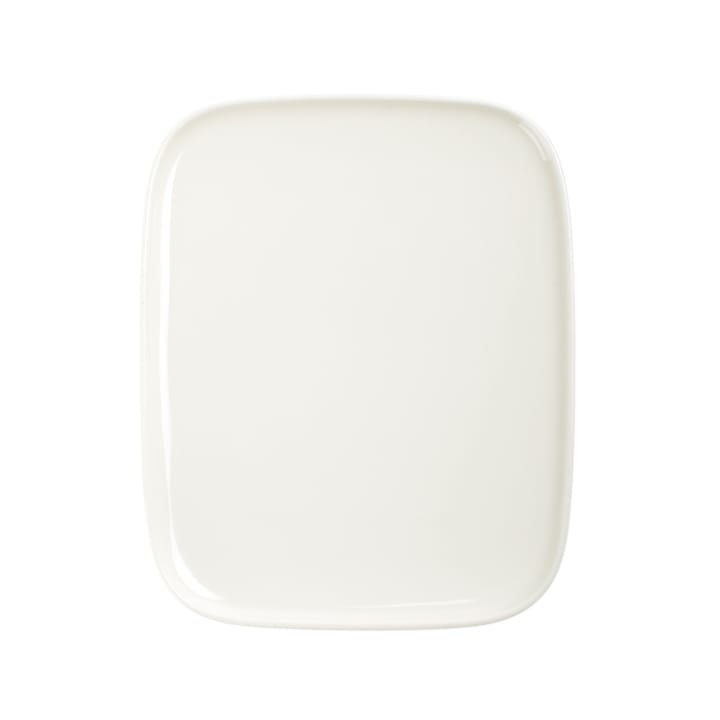 Oiva talerz mały 15x12 cm - biały - Marimekko