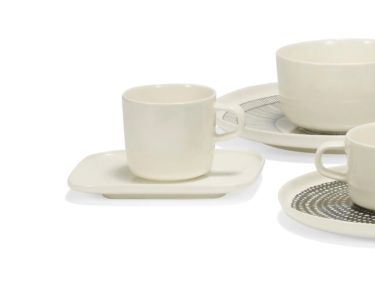 Oiva talerz mały 15x12 cm, biały Marimekko