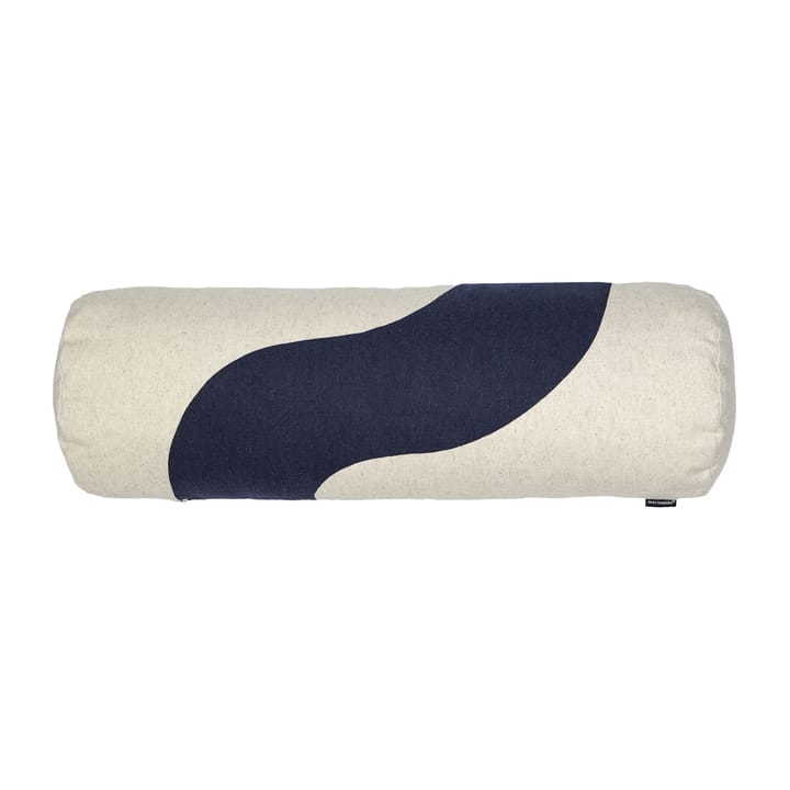 Okrągła poszewka na poduszkę Seireeni 54 cm, Lniany-granatowy Marimekko